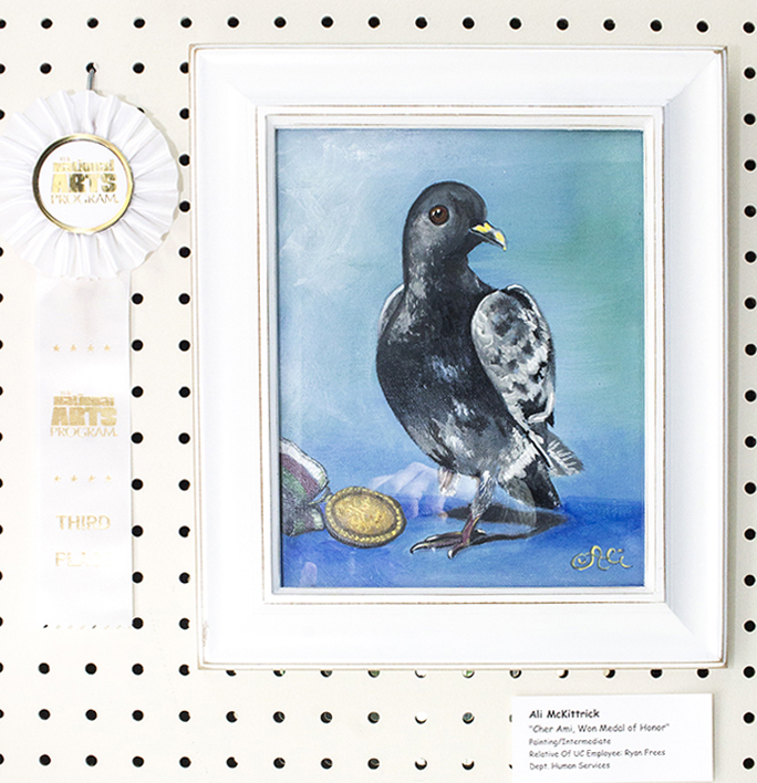16th Annual Exhibit Cher Ami, Won National Medal of Honor