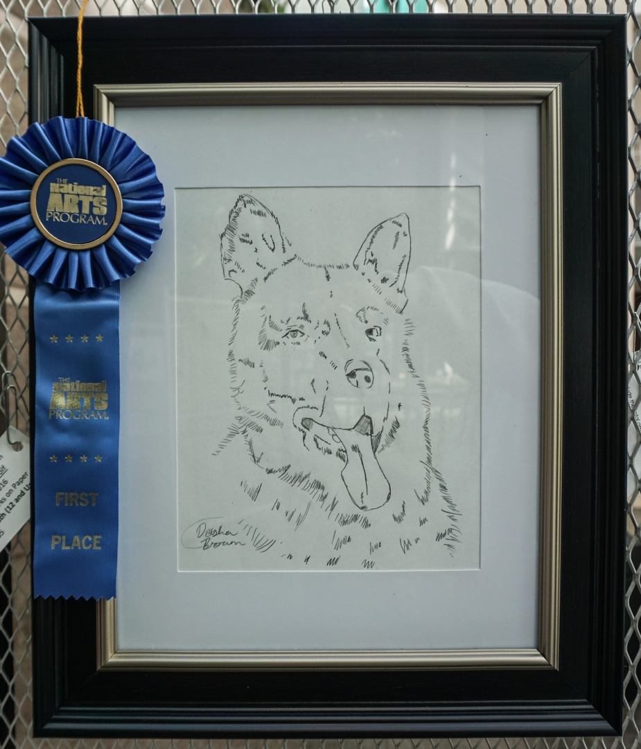 20th Annual Exhibit Grey Wolf