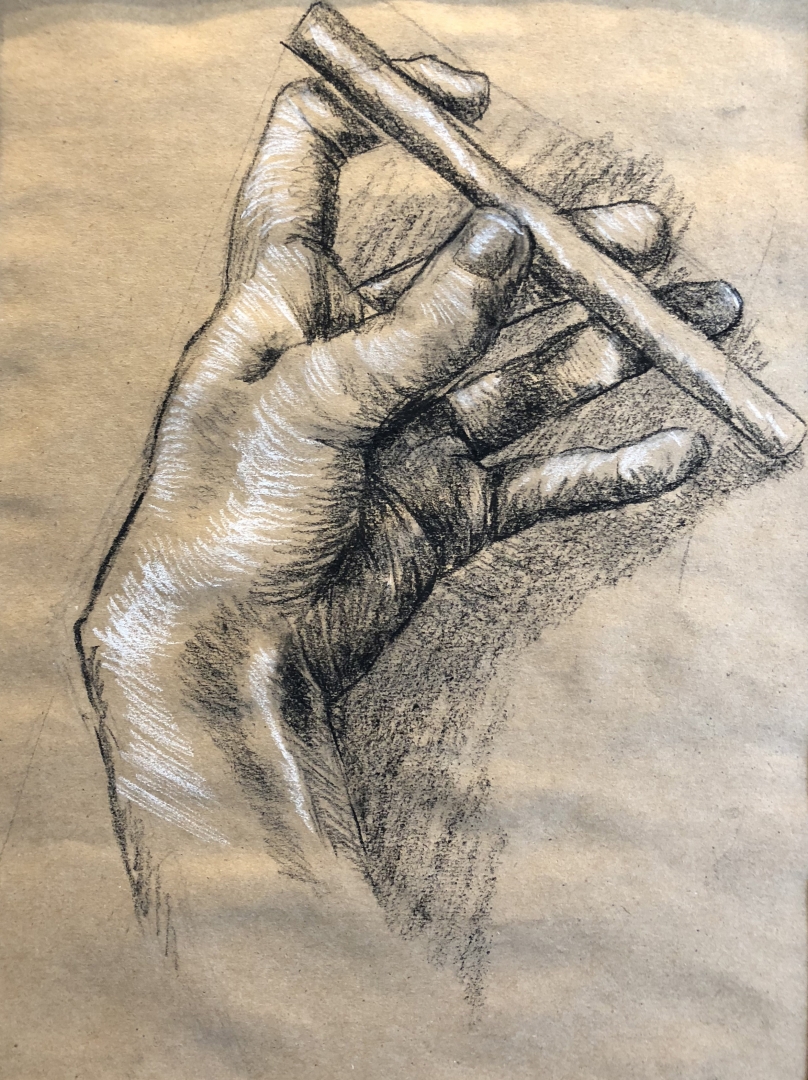 27th Annual Exhibit Study of a Hand