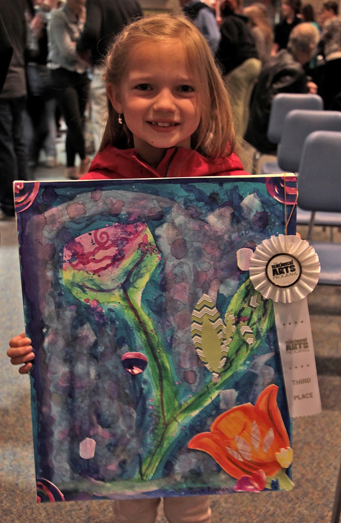 14th Annual Exhibit Blue Rose