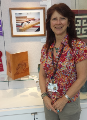 7th Annual Exhibit Tooled Leather Art Journal
