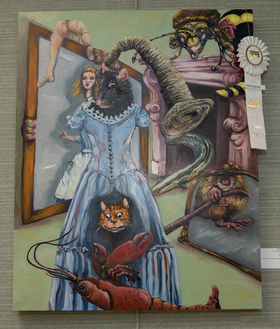 11th Annual Exhibit Untitled (Wasp in a Wig)