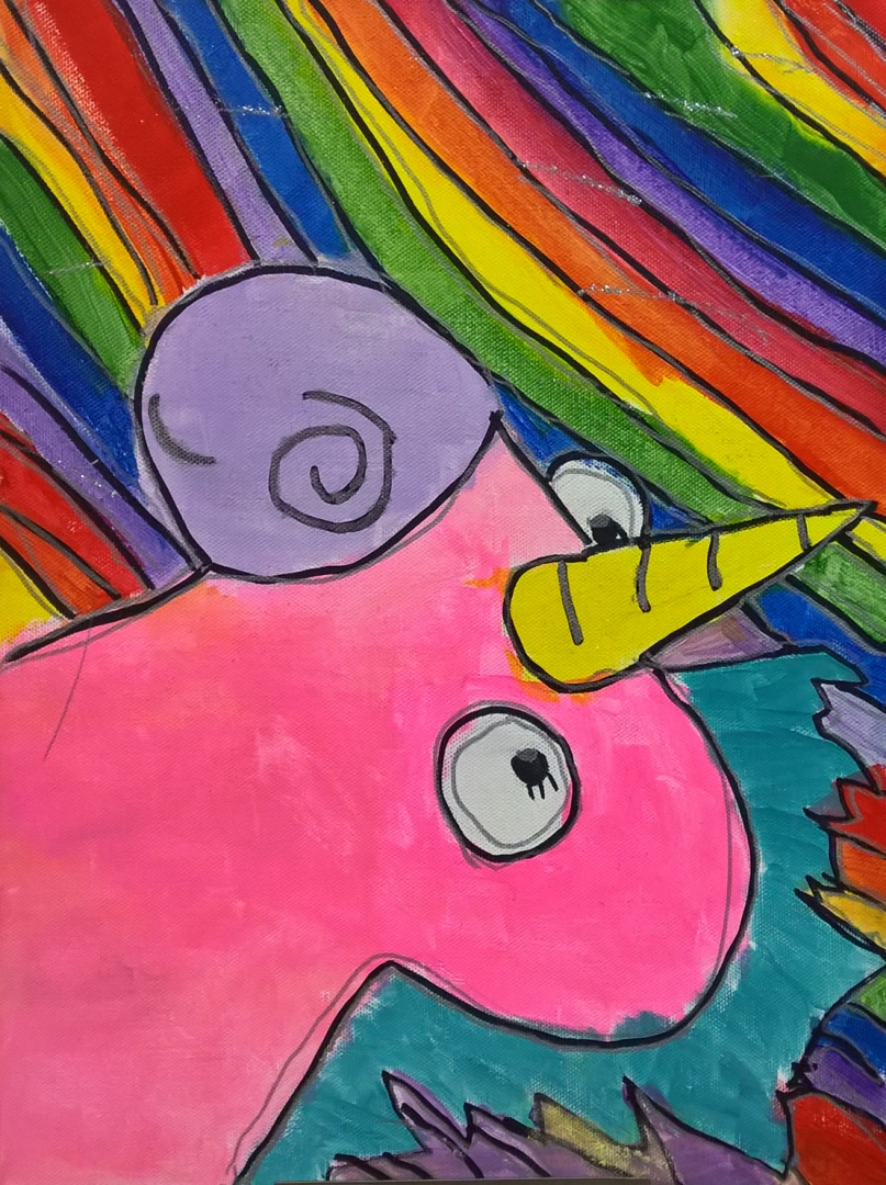 10th Annual Exhibit Rainbow Unicorn Dreams