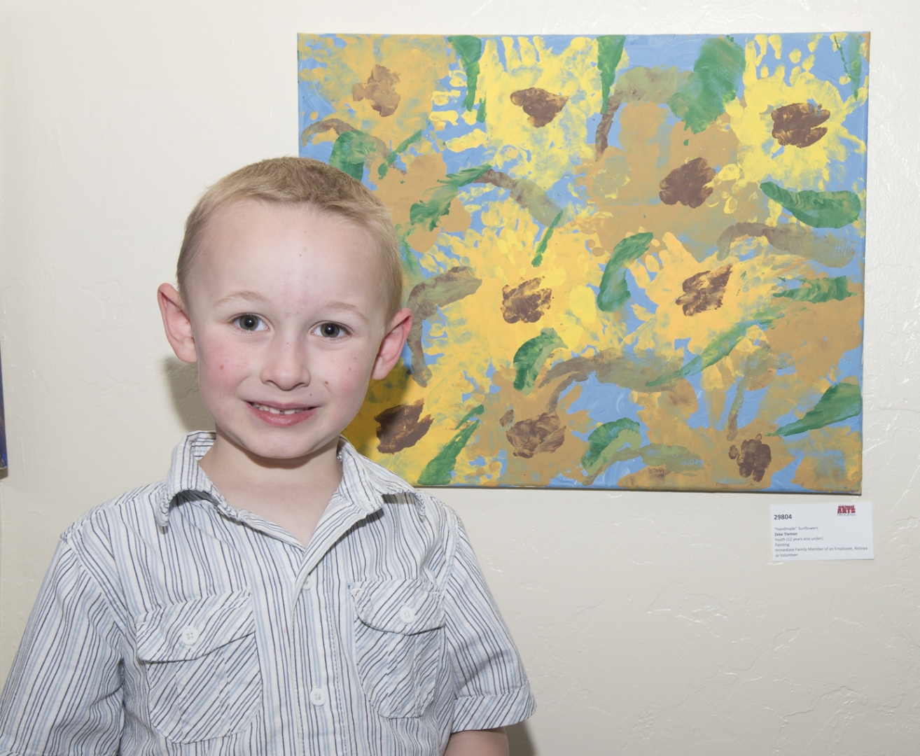 7th Annual Exhibit "Handmade" Sunflowers