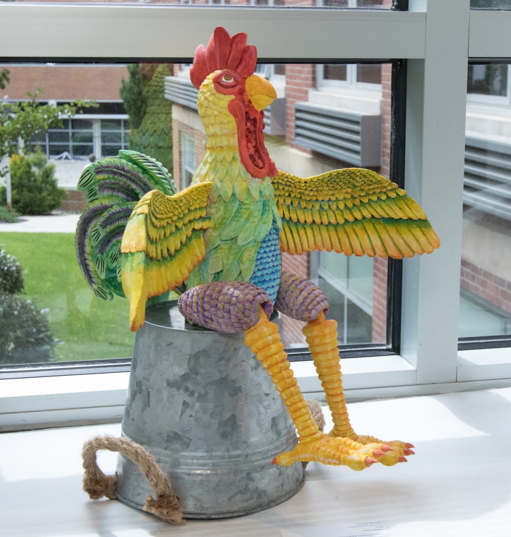 11th Annual Exhibit Psychedelic Rooster