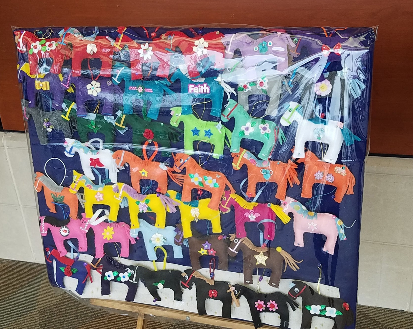 5th Annual Exhibit Decorative Horse Ornaments