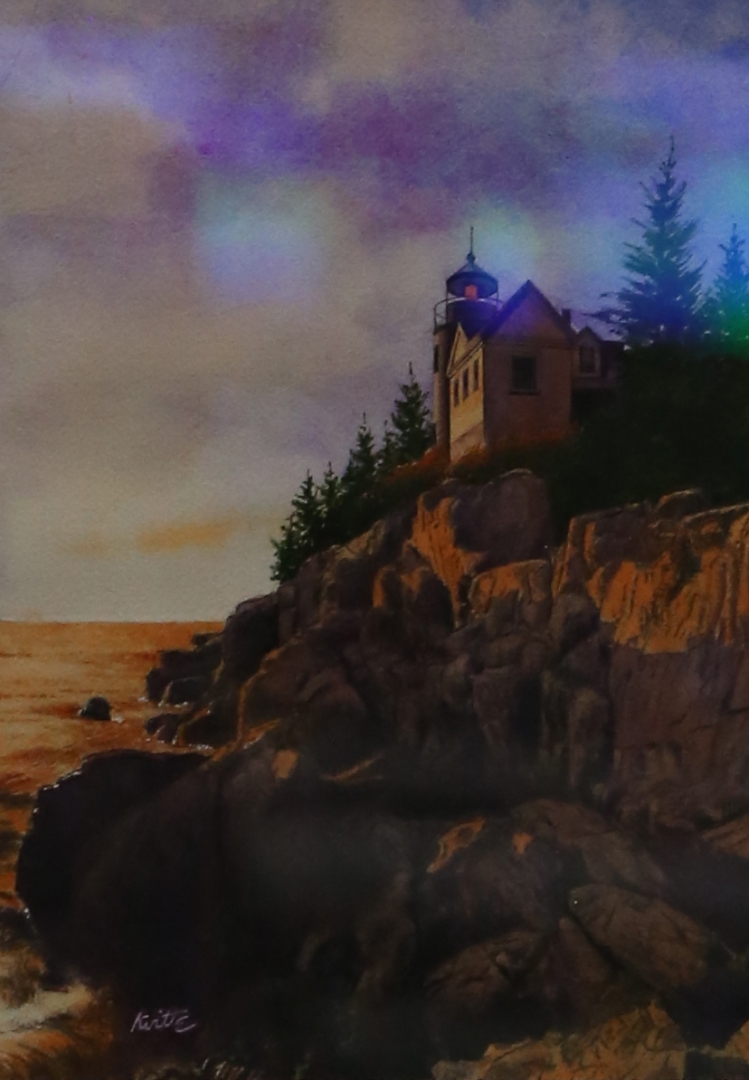 7th Annual Exhibit Acadia Light, Maine