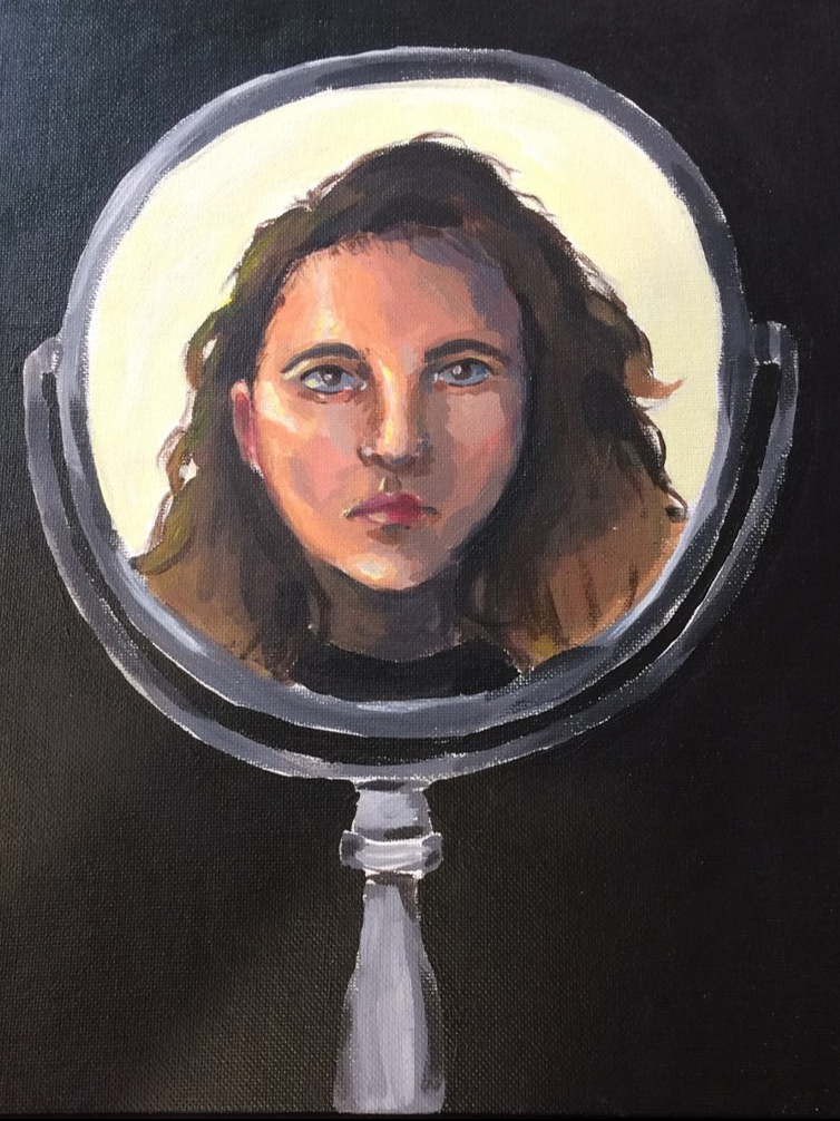14th Annual Exhibit Girl in the Mirror