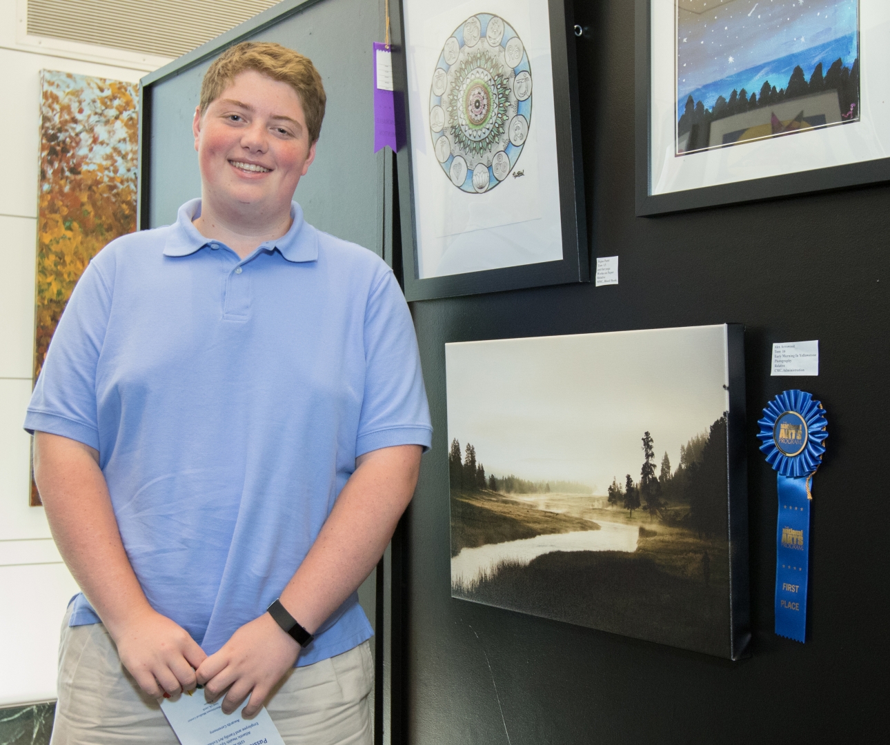 12th Annual Exhibit Early Morning in Yellowstone