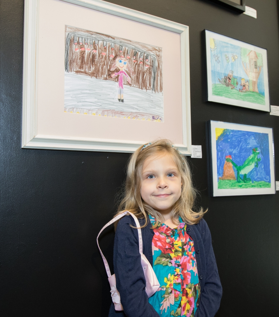 12th Annual Exhibit Tiny Ballet Dancer