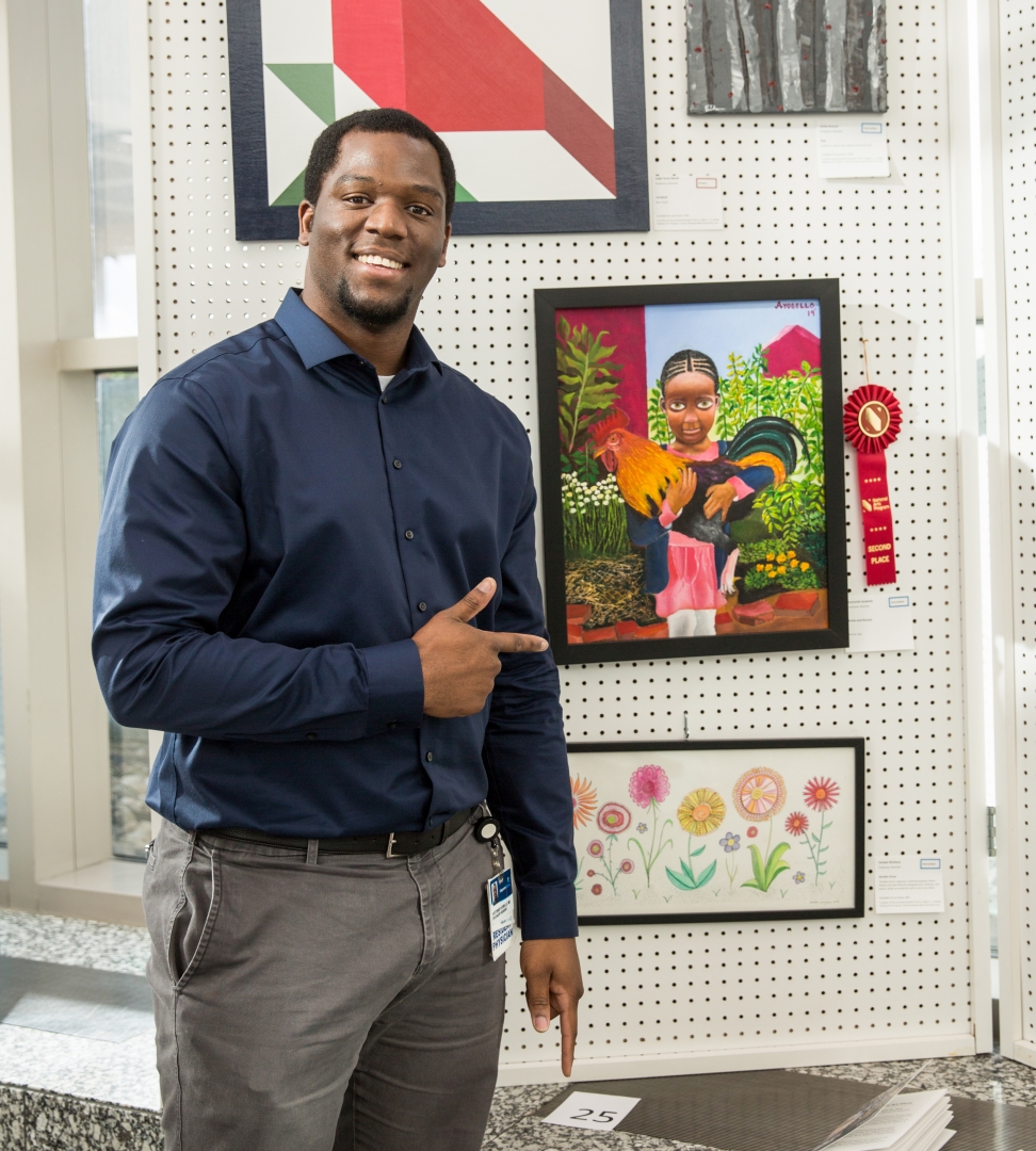 6th Annual Exhibit Ariela and Rooster