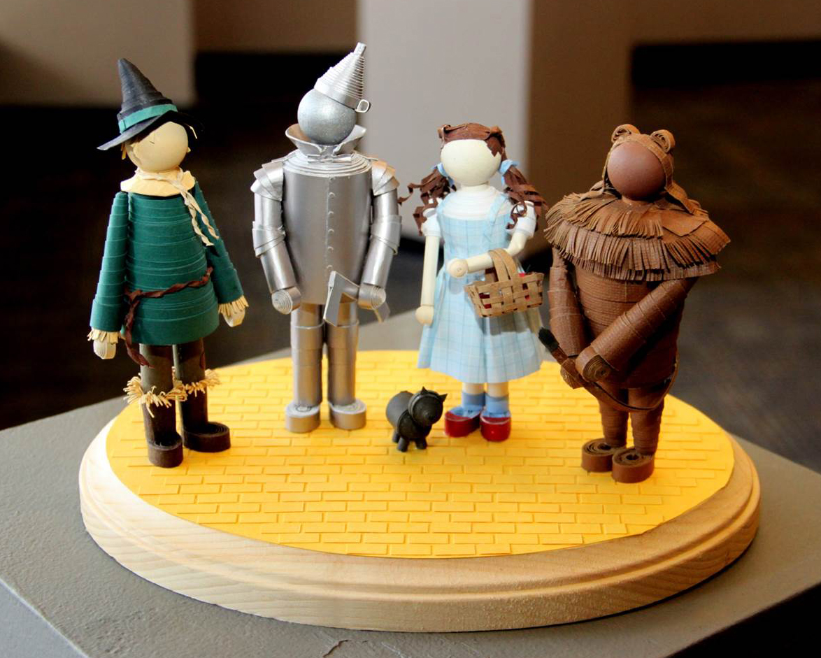 26th Annual Exhibit Dorothy and Friends - Minifolk