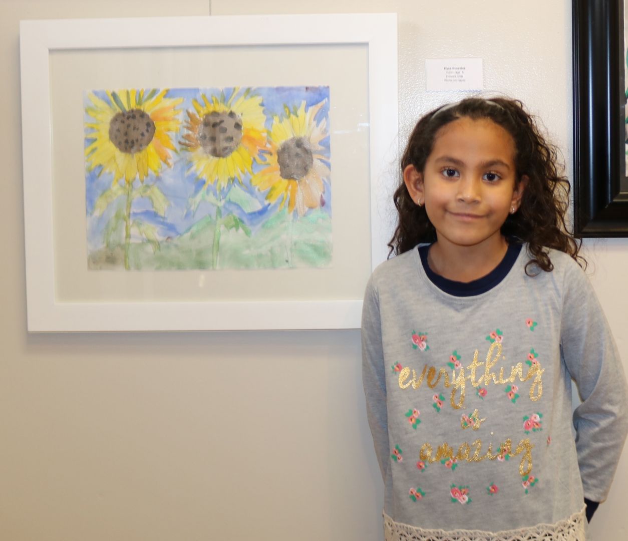 13th Annual Exhibit Flowers Girls
