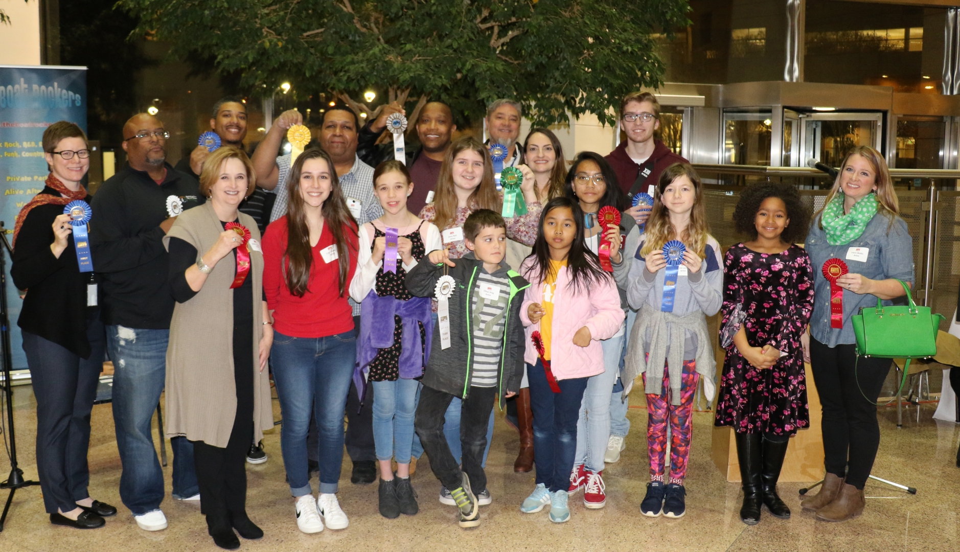 18th Annual Exhibit The proud winners at this year’s awards reception in Charlotte