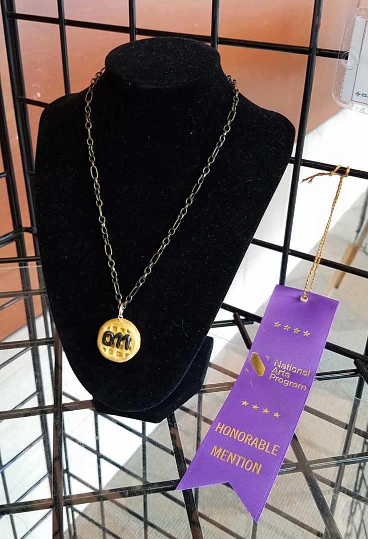 5th Annual Exhibit 011 Waffle Necklace