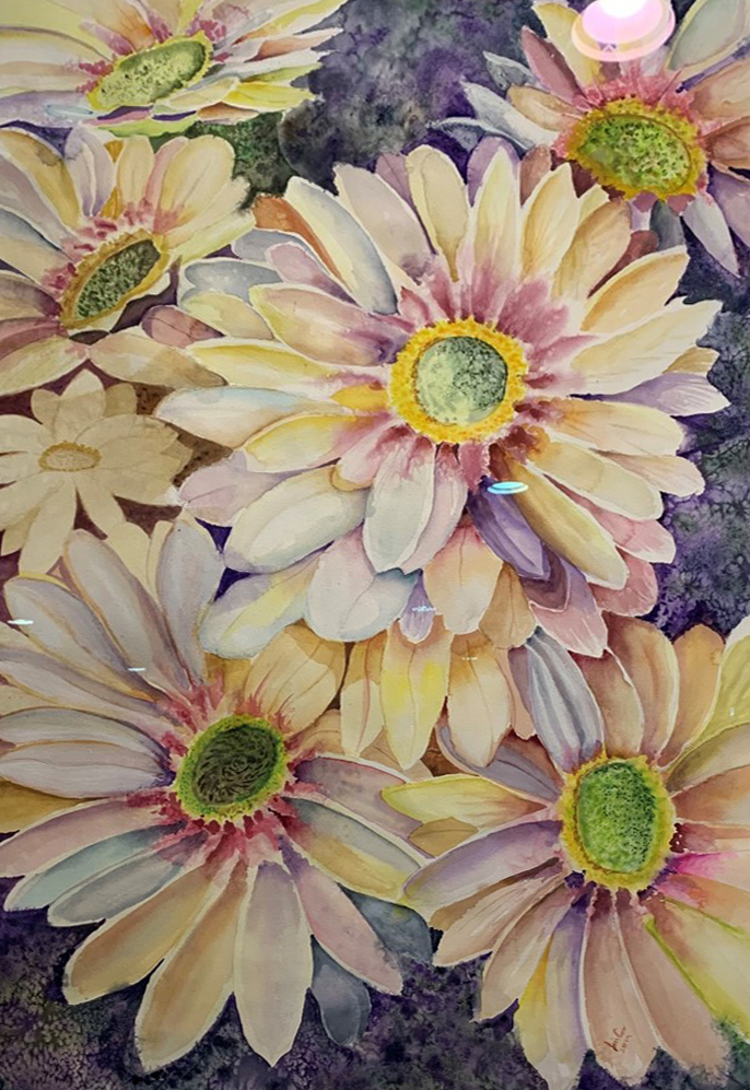 14th Annual Exhibit Shasta Daisies