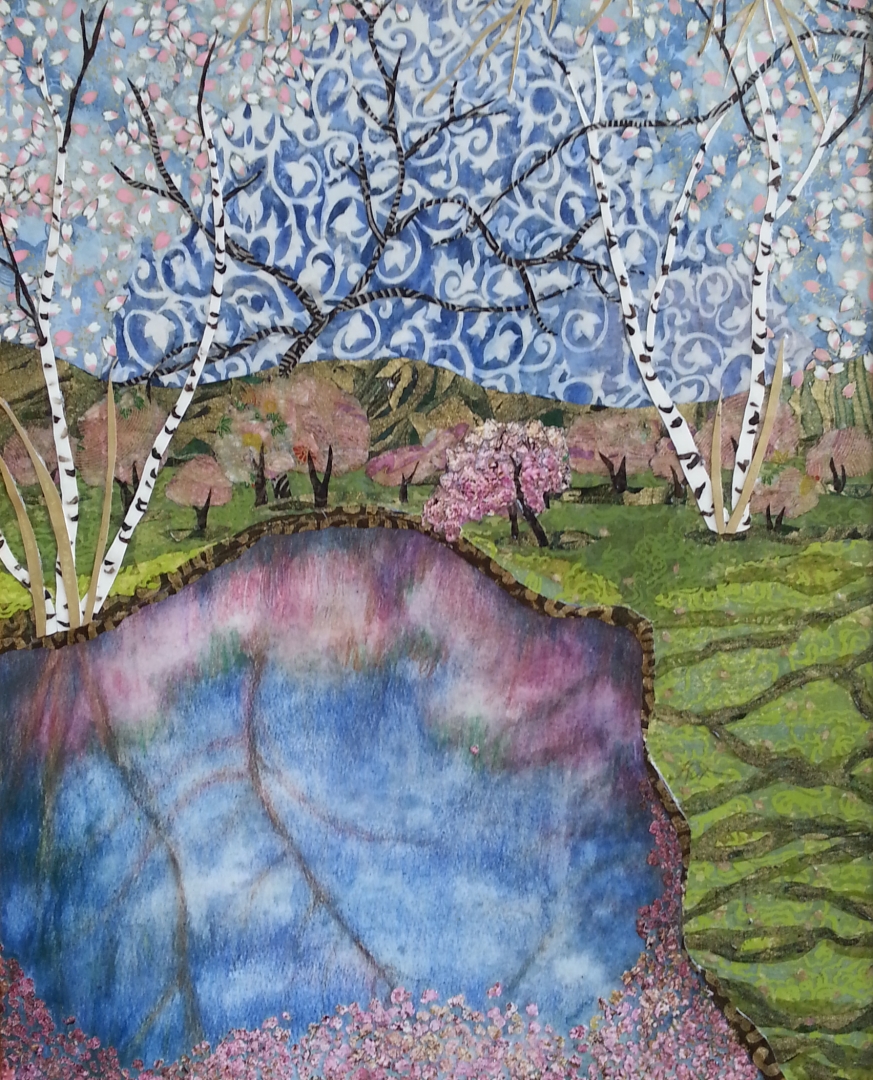 16th Annual Exhibit Cherry Blossoms in the Wind