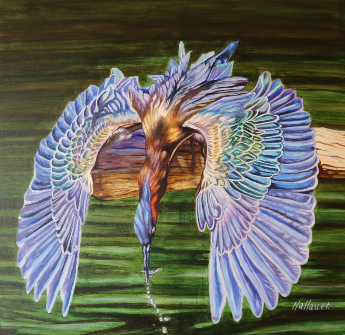 12th Annual Exhibit Blue Heron