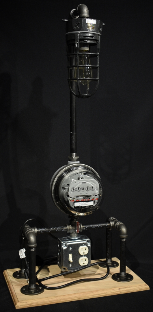 9th Annual Exhibit Meter Lamp