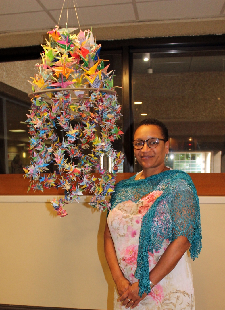 13th Annual Exhibit Origami Cranes for Peace