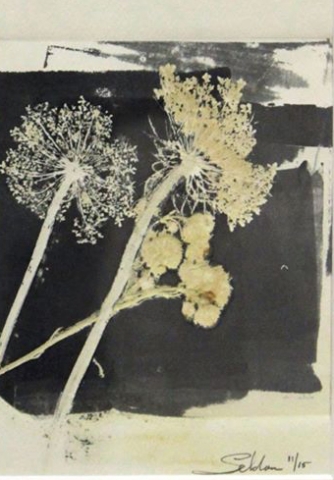 25th Annual Exhibit Monoprint of Nature #2