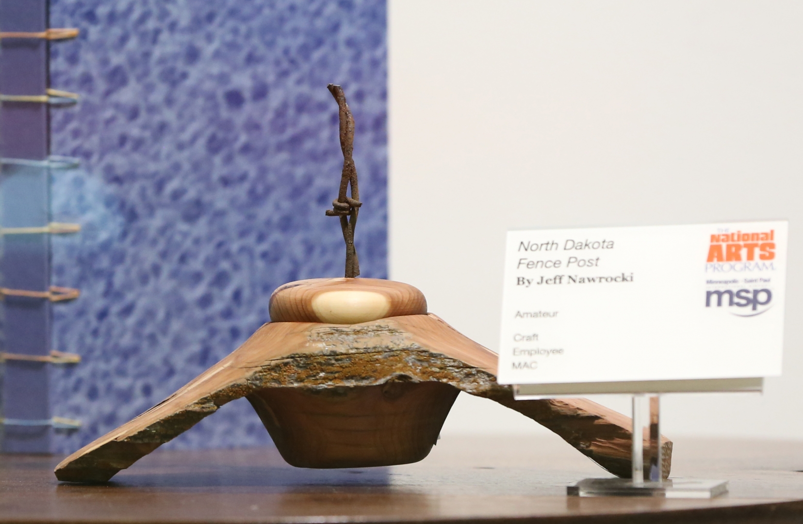 7th Annual Exhibit North Dakota Fence Post