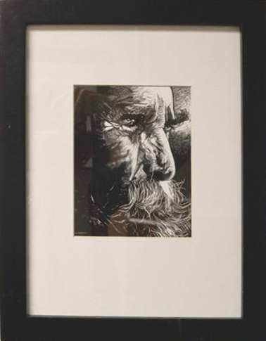 12th Annual Exhibit Old Man's Face