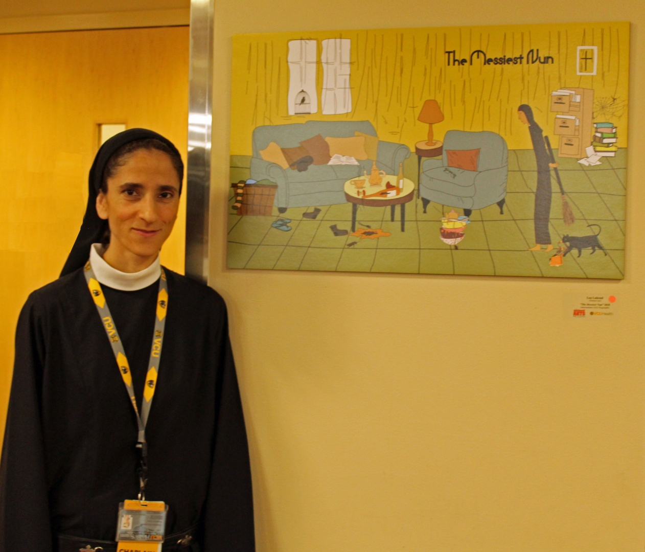 12th Annual Exhibit The Messiest Nun