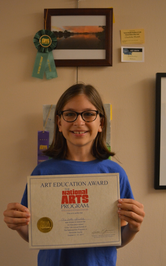 13th Annual Exhibit Sunset Double Rainbow at Lake Charm 8 Hours After Irma