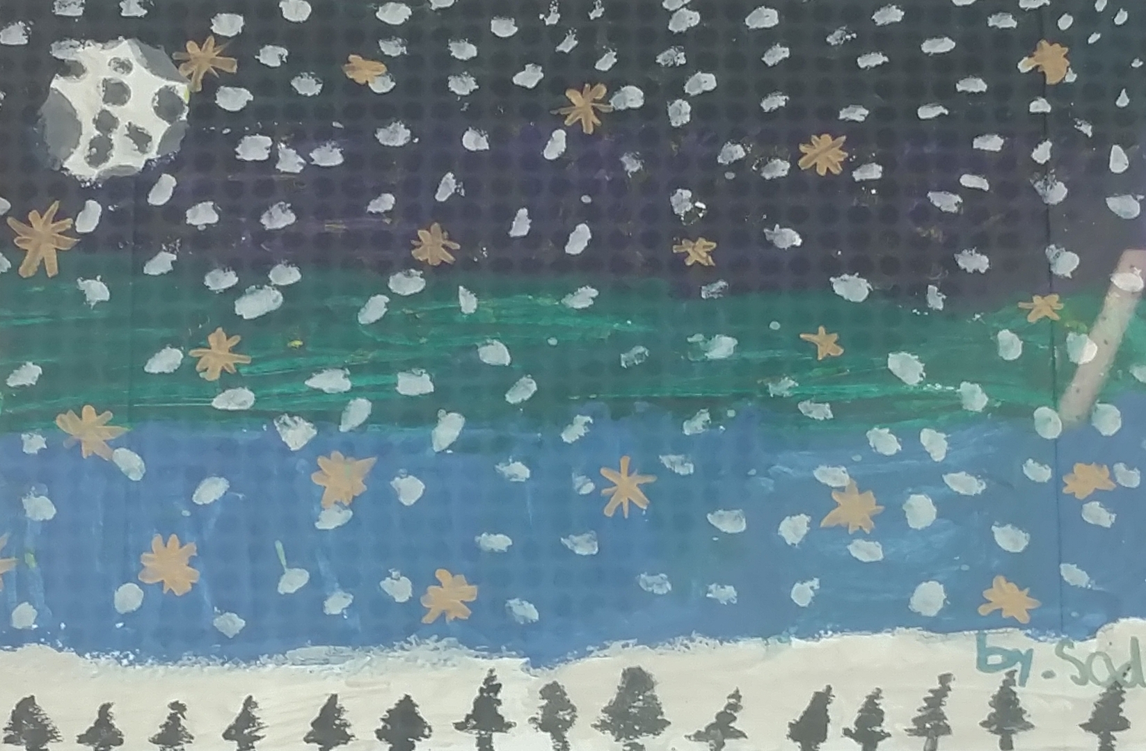 8th Annual Exhibit Snowy Night