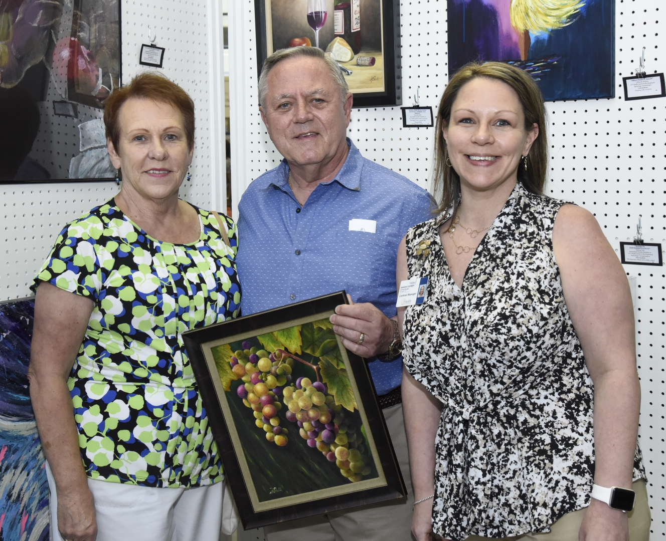 6th Annual Exhibit Still Life of Wine Grapes