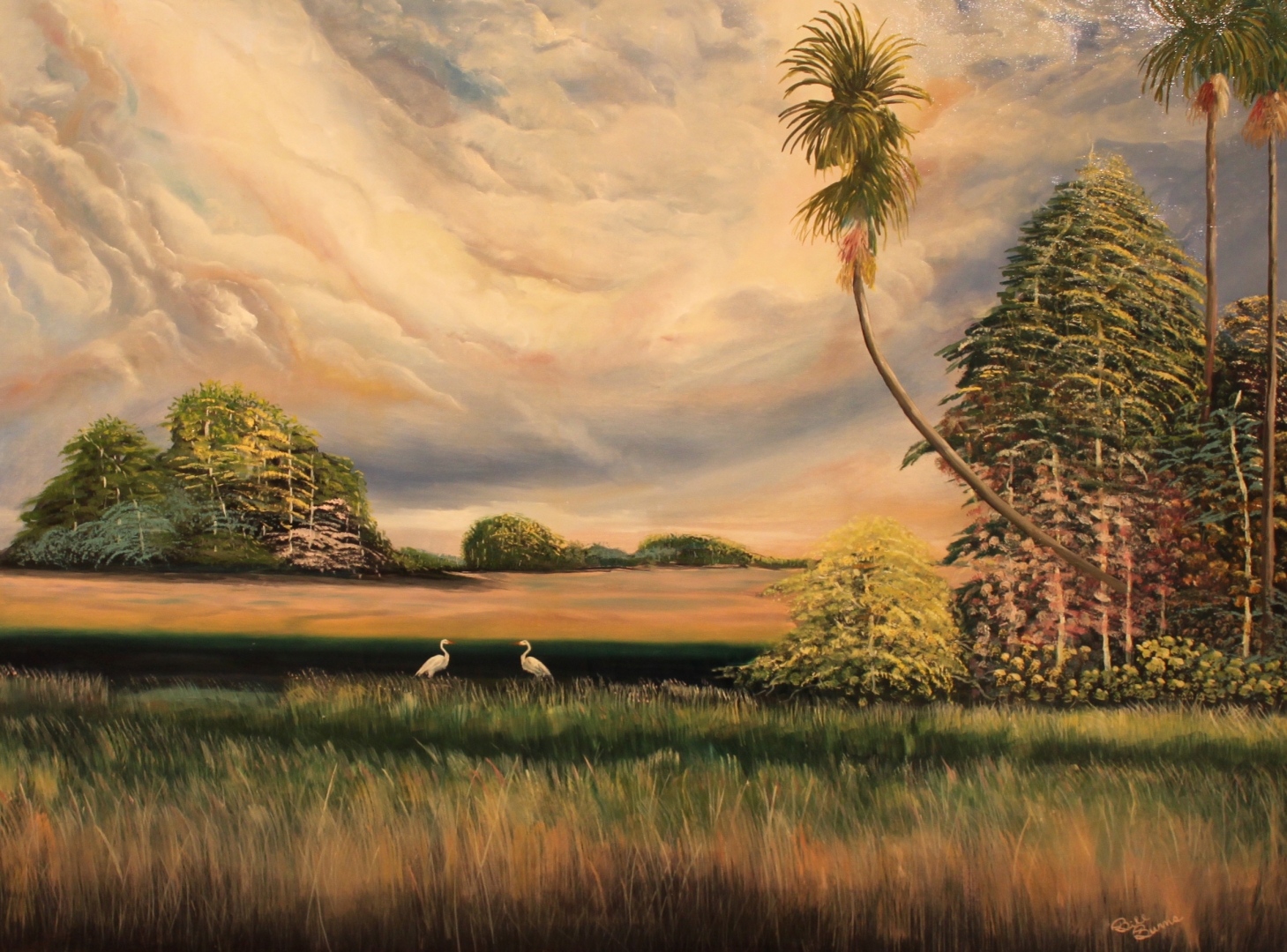 14th Annual Exhibit Serenity on a Pond at Orlando Wetlands Park