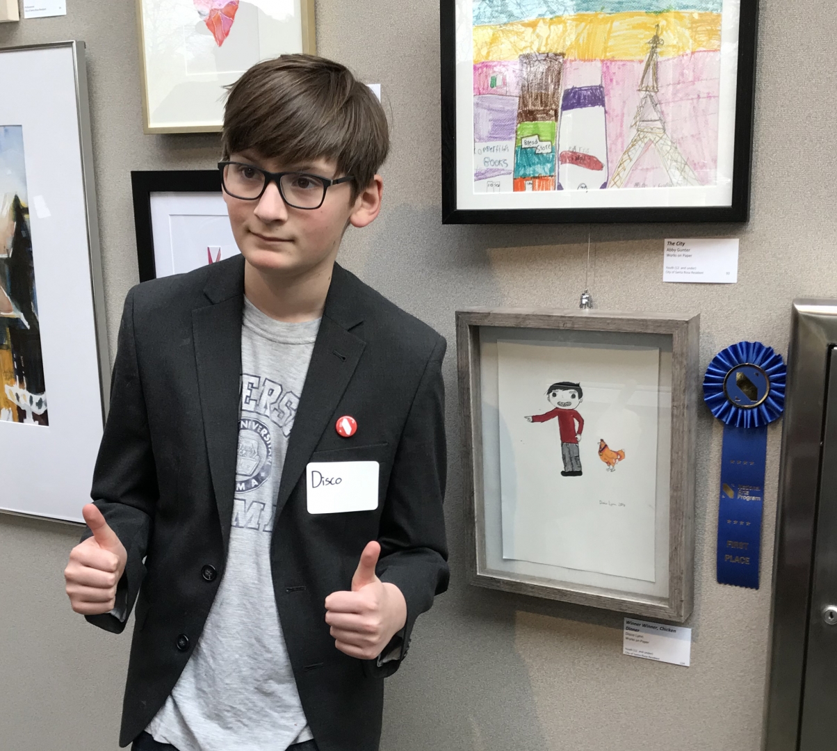16th Annual Exhibit Winner Winner, Chicken Dinner