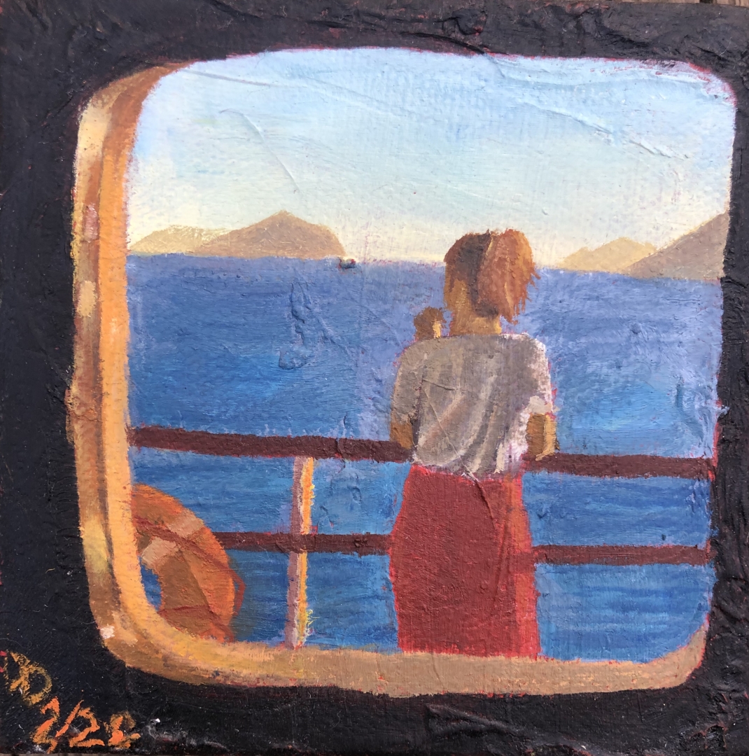 15th Annual Exhibit Sunrise on a Ship