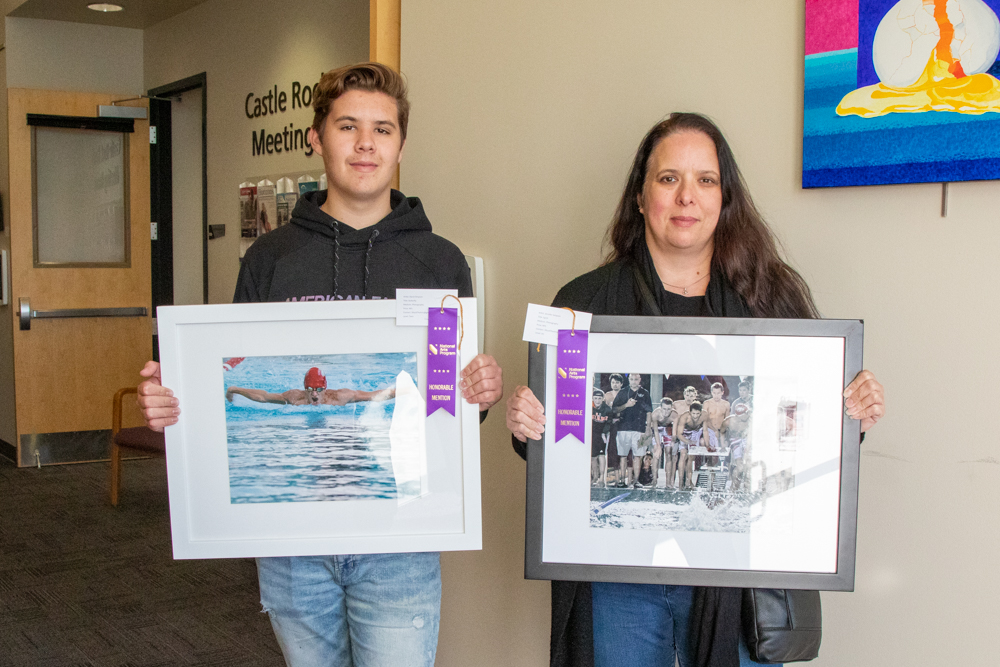 12th Annual Exhibit "Untitled" and "Spirit"