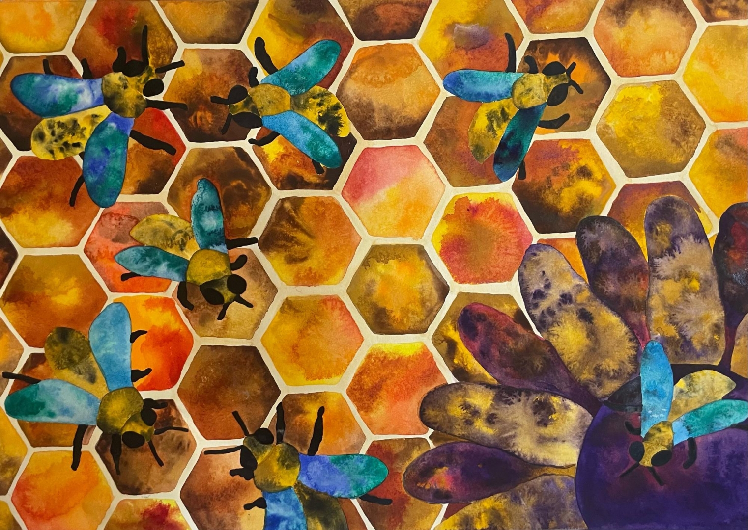 12th Annual Exhibit Honey Bees