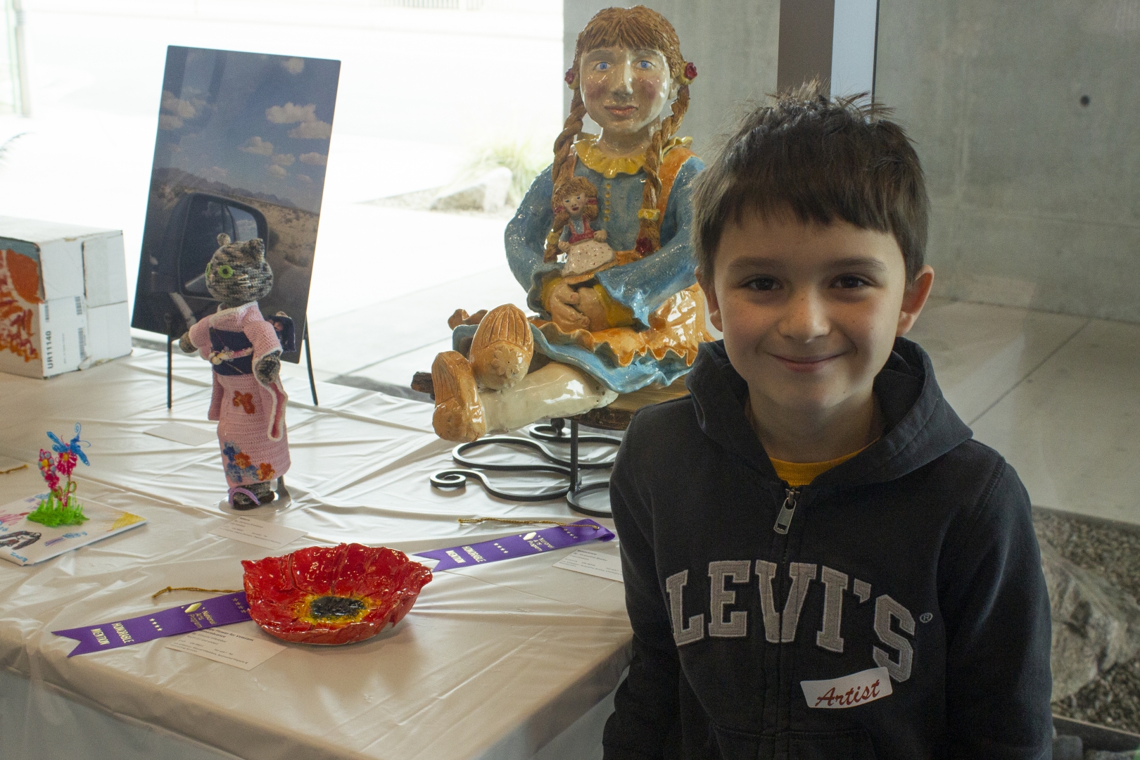 9th Annual Exhibit Poppy Flower for Veteran's Remembrance