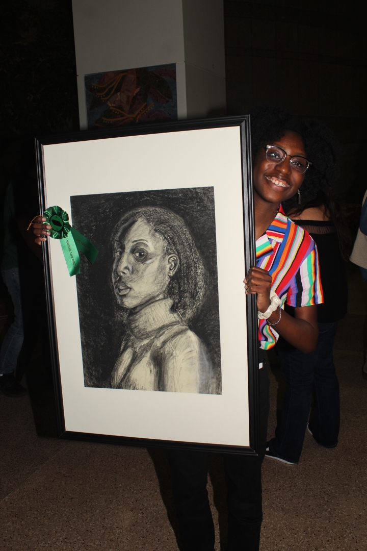 19th Annual Exhibit Winter Self Portrait