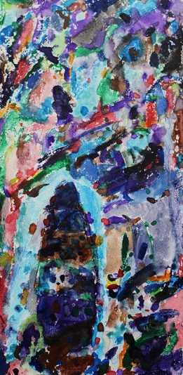 12th Annual Exhibit Rainbow Swirl