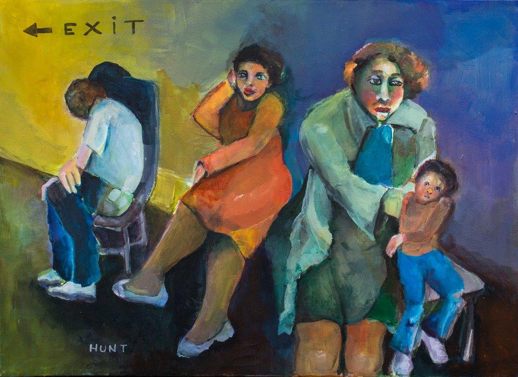 1st Annual Exhibit The Hospital Waiting Room