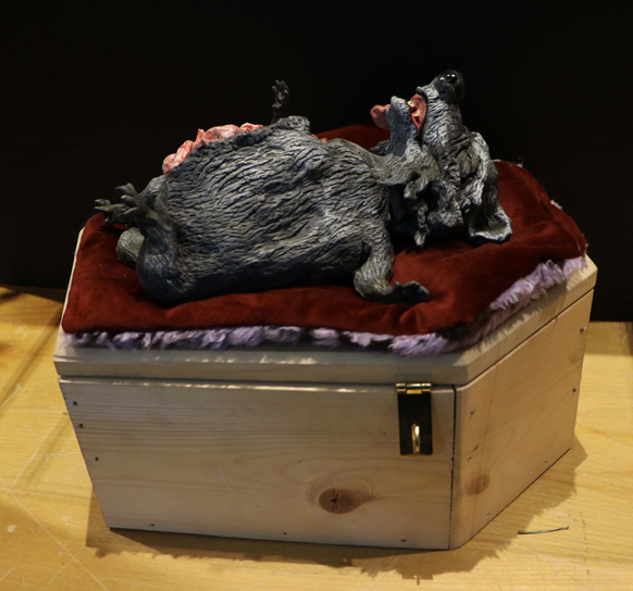 16th Annual Exhibit Roadkill Piggybank