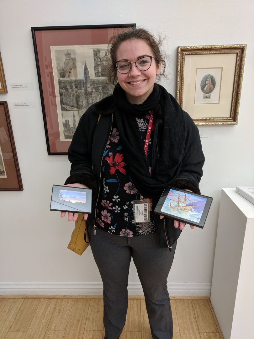 18th Annual Exhibit Sky Palette I / Sky Palette II