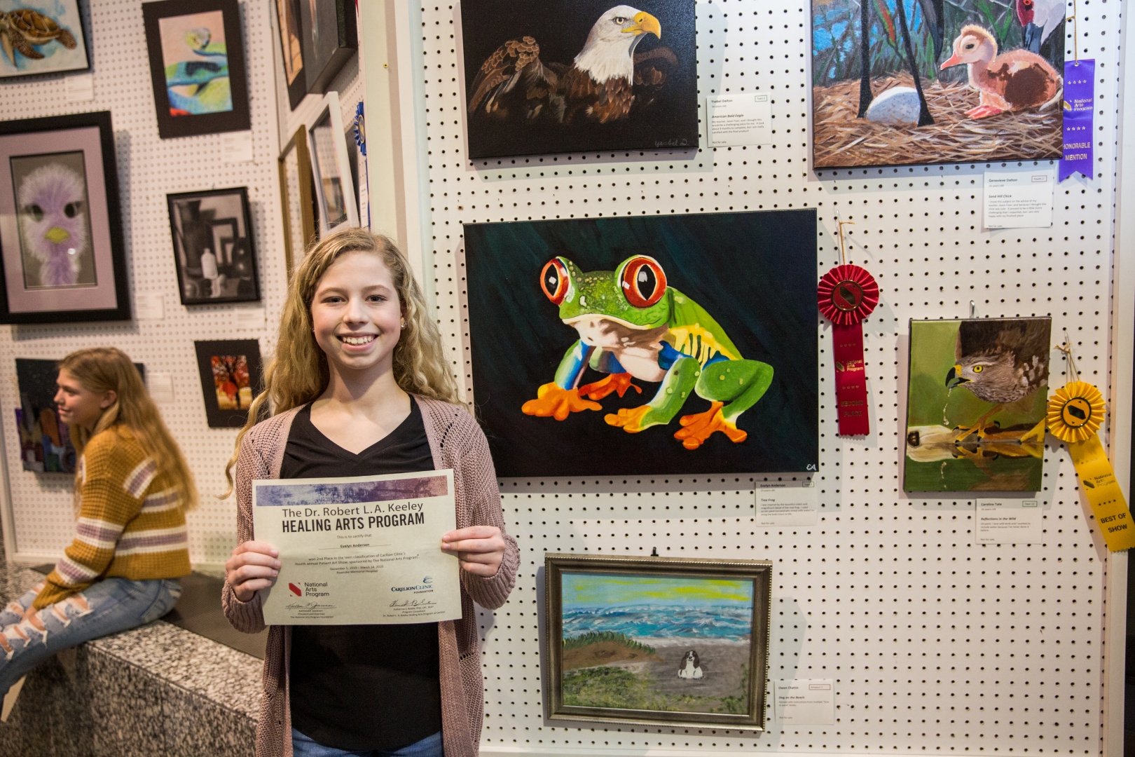 4th Annual Exhibit Tree Frog