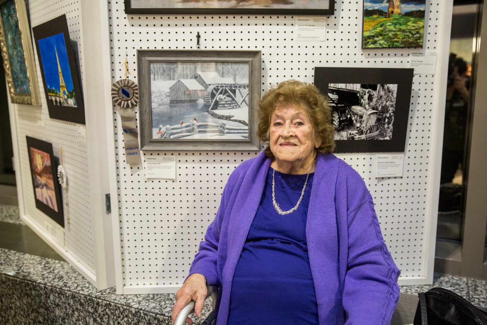 4th Annual Exhibit Snowy Mabry Mill