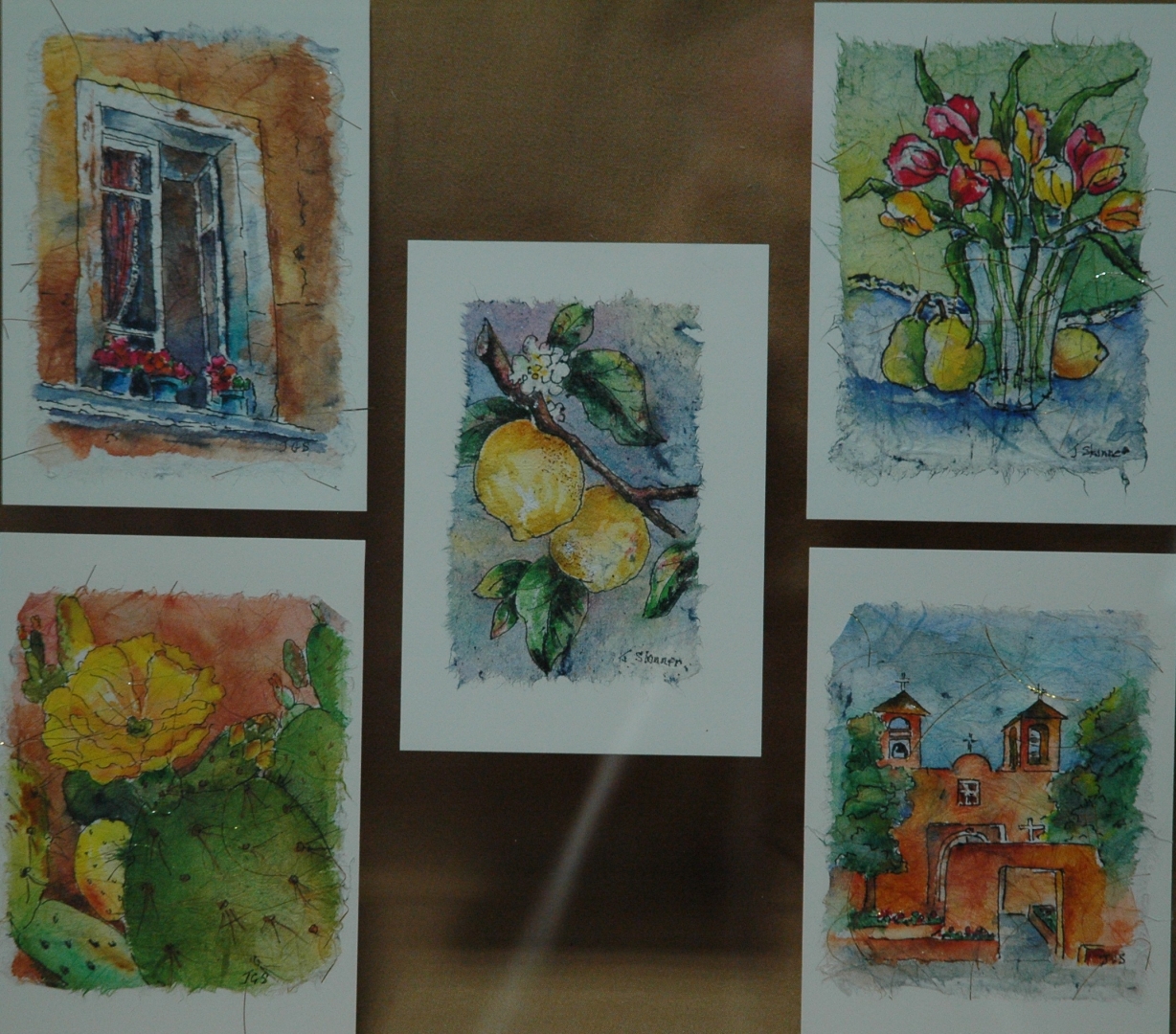 14th Annual Exhibit Untitled Cards