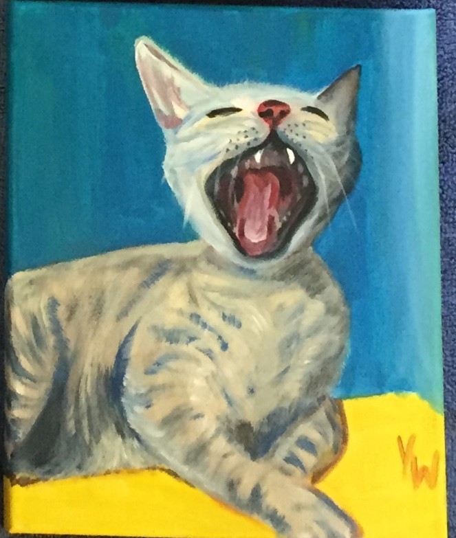 2nd Annual Exhibit Sleepy Cat