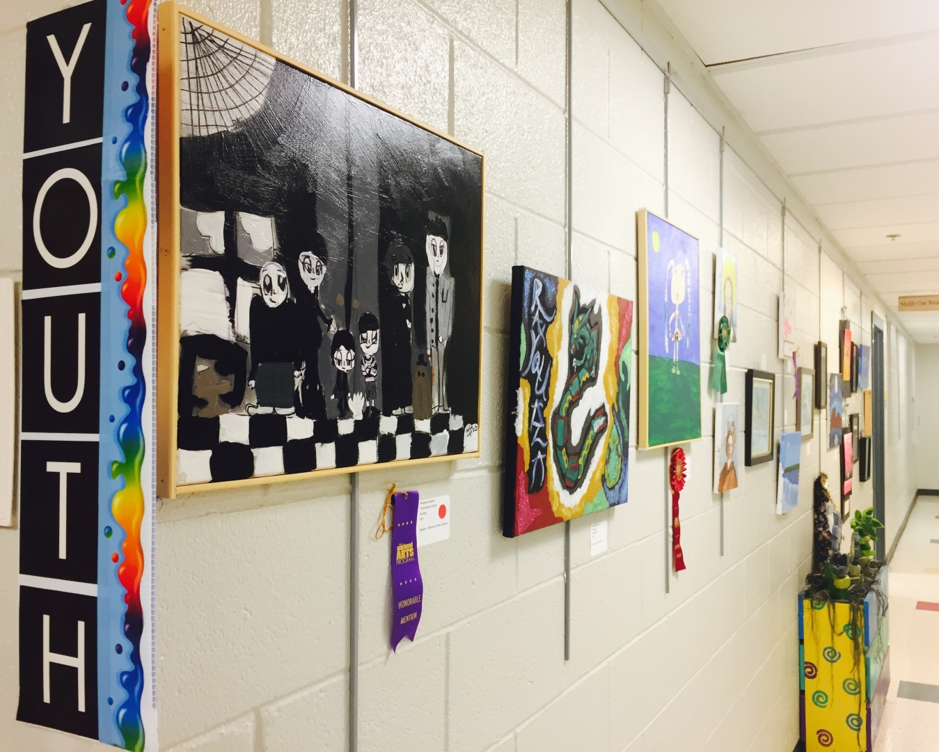 15th Annual Exhibit Youth artwork on display at Pine Camp Arts & Community Center