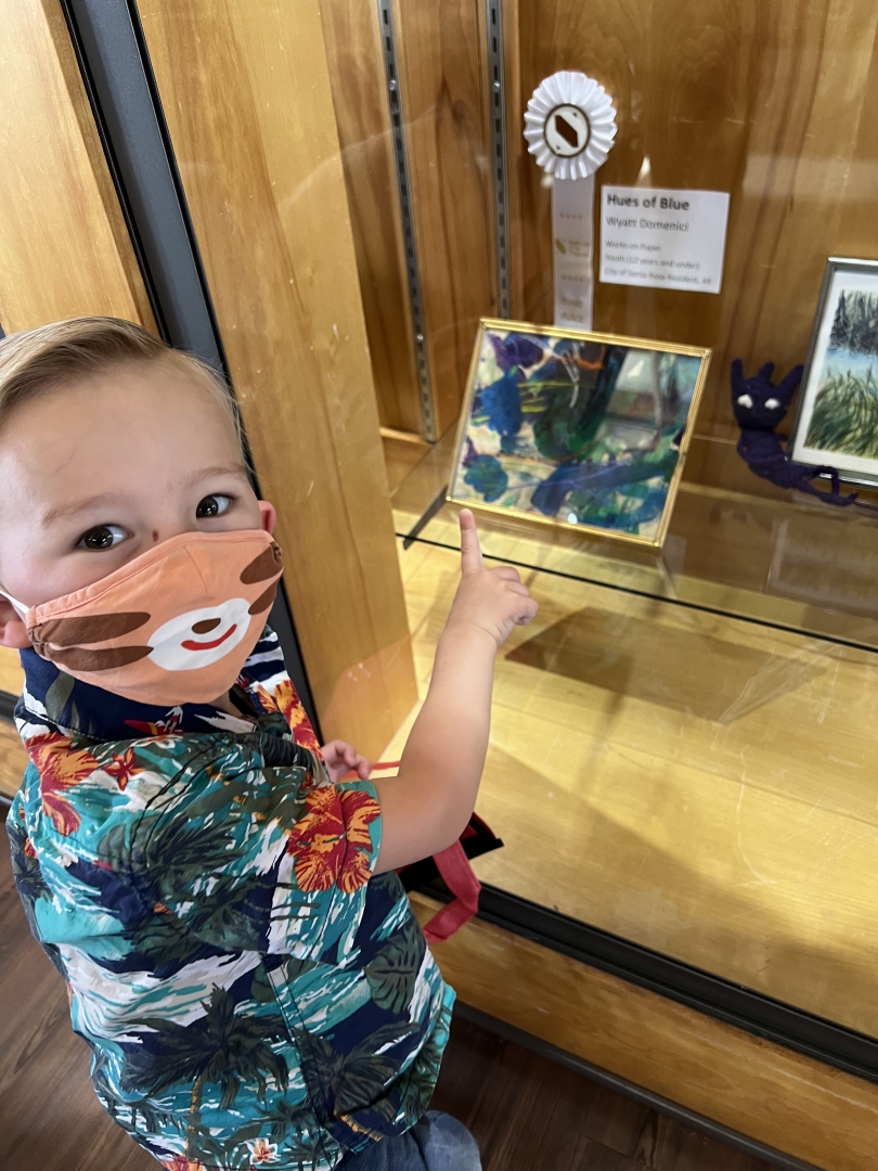 19th Annual Exhibit Hues of Blue