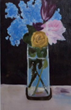 17th Annual Exhibit Roses Tulips and Lilacs