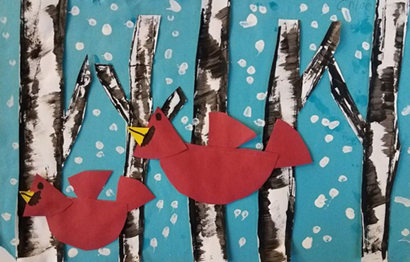 11th Annual Exhibit Cardinals in Winter